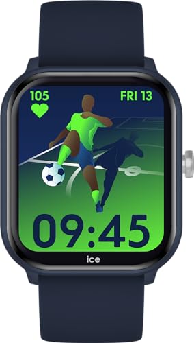 ICE-WATCH - Ice smart junior 2.0 Blue - Blaue Connected Watch für Kinder mit blauem Silikonarmband - 022792(1,75 inch) von ICE-WATCH