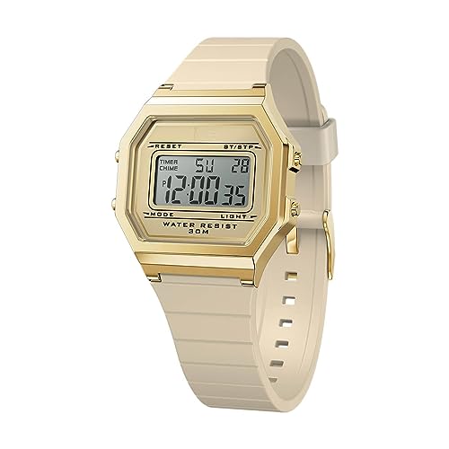 Ice-Watch - ICE digit retro Almond skin - Beige Damenuhr mit Plastikarmband - 022062 (Small) von ICE-WATCH