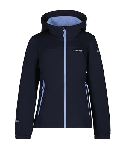 ICEPEAK KLEVE JR Softshell-jacke für mädchen Blau 152 von ICEPEAK