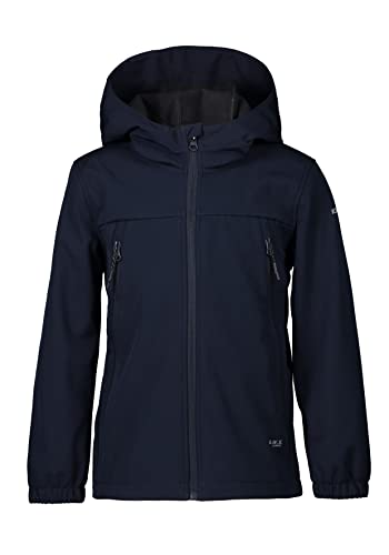 ICEPEAK Kennedale Jr Softshell Jacke für Jungen Dunkel Blau 128 von ICEPEAK