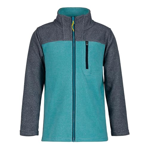 ICEPEAK Kinder Jungen Mädchen Jacke Fleecejacke Stoffjacke Midlayerjacke Lucky, Farbe:Türkis, Größe:146-152, Artikel:-335 turquoise von ICEPEAK