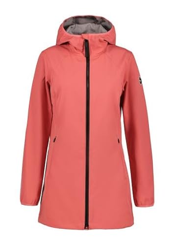 ICEPEAK Softshell Jacke ALBANY für Damen Korallenrot 42 von ICEPEAK