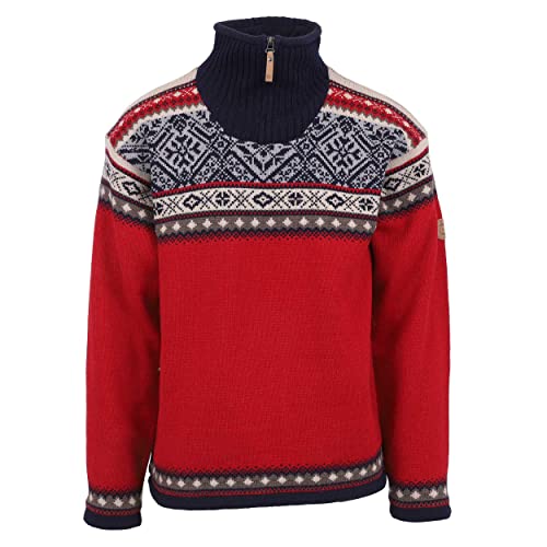 ICEWEAR Herren-Bergen-Norwegerpullover aus 100% Kammgarnwolle, gefüttert mit Wind Cutter-Material | nordisch inspiriertes Strickmuster| in Zwei Farbgebungen | entworfen in Island ICEWEAR Herren-Bergen-Norwegerpullover aus 100% Kammgarnwolle, gefüttert mit Wind Cutter-Material | nordisch inspiriertes Strickmuster| in Zwei Farbgebungen | entworfen in Island von ICEWEAR