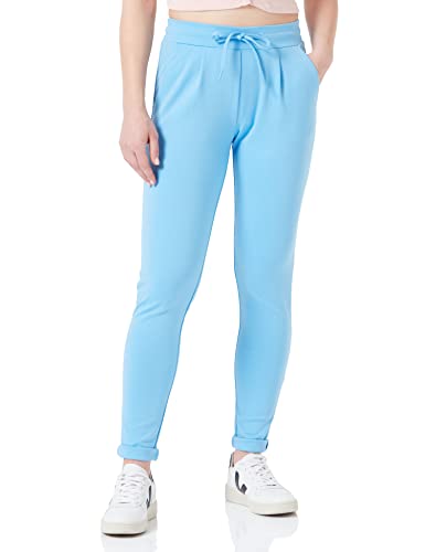 ICHI IHKATE PA2 Damen Sweathose Sweatpants Relaxhose mit Stretch Schmaler Schnitt mit Elastikbund, Größe:M, Farbe:Little Boy Blue (164132) von ICHI