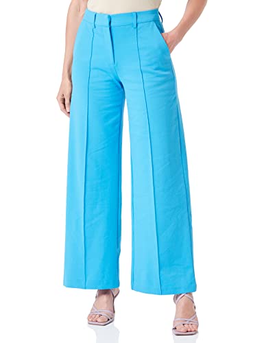 ICHI IHKATE SUS Office Wide PA Damen Hose Stoffhose mit Stretch gerader Schnitt, Größe:M, Farbe:Blithe (174336) von ICHI