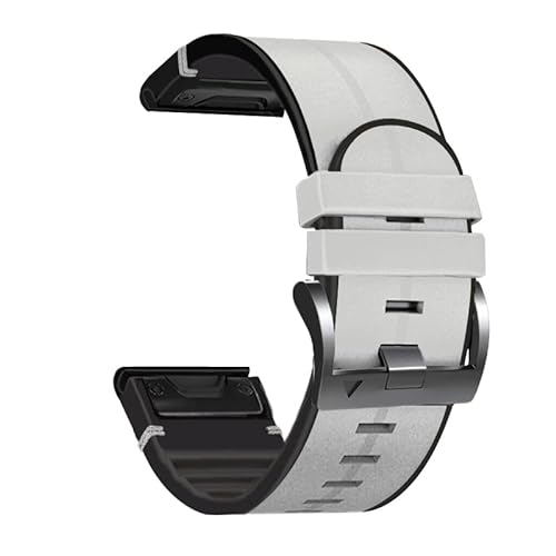 IENYU Uhrenarmband für Garmin Fenix 6 6X Pro 7 7X 5X 5 Plus 945 3 3HR Leder-Silikonband Smartwatch Armbänder Gürtel 22 26 mm, 26mm Enduro MK1 MK2i, Achat von IENYU