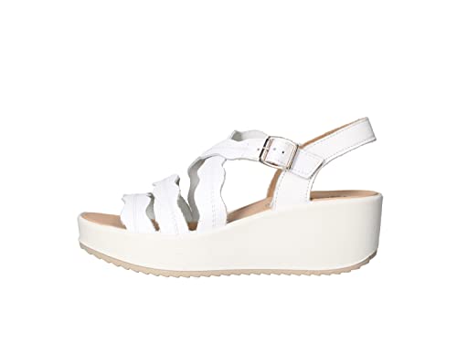 Igi&Co Damen Candy Keilsandale, Weiß 74, 41 EU von IGI&Co