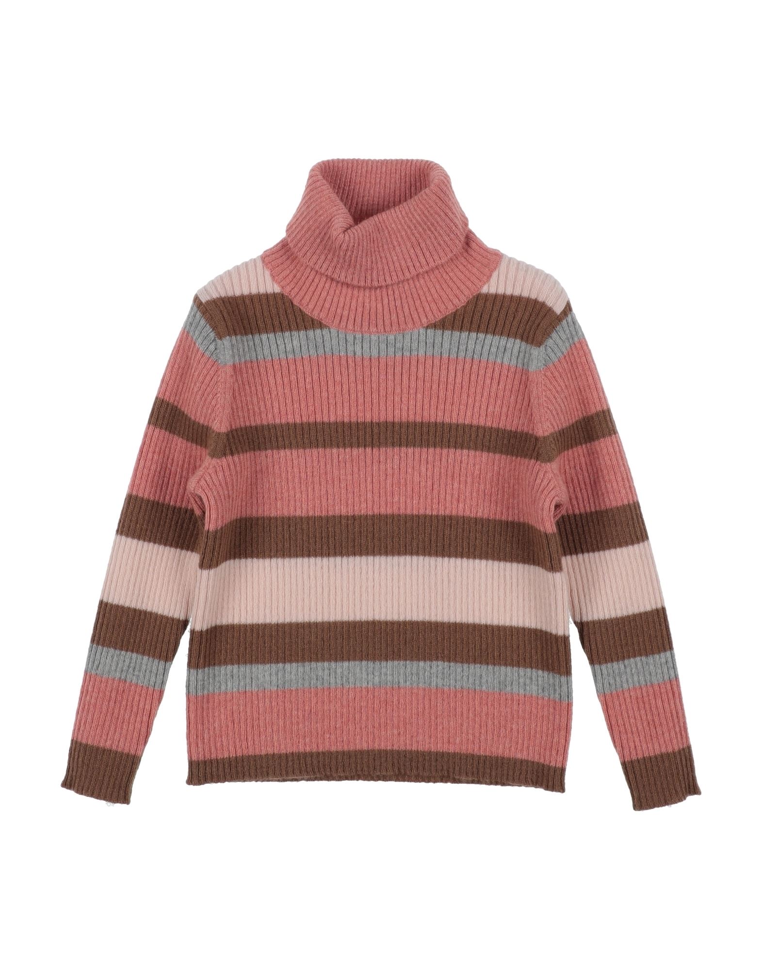 IL GUFO Rollkragenpullover Kinder Altrosa von IL GUFO