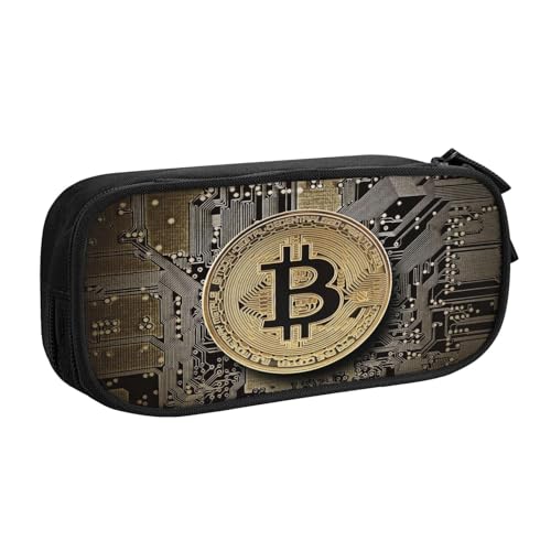 ILWVWVHK Bitcoin B Federmäppchen mit Magnetverschluss - Schnellzugriff-Design für Stifte, Haftnotizen, Büroklammern ILWVWVHK Bitcoin B Federmäppchen mit Magnetverschluss - Schnellzugriff-Design für Stifte, Haftnotizen, Büroklammern von ILWVWVHK