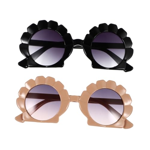 IMIKEYA 2Paare Unregelmäßige Sonnenbrille für Shellshell Sonnenbrillen für Strand UV Schutz Party Accessoire für Mädchen und Jungen IMIKEYA 2Paare Unregelmäßige Sonnenbrille für Shellshell Sonnenbrillen für Strand UV Schutz Party Accessoire für Mädchen und Jungen von IMIKEYA