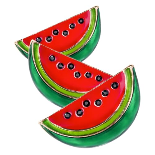 IMIKEYA 3Stücke Wassermelonen Brosche Pin Kreative Cartoon Anstecknadel für Frauen Accessoire für Kleidung Hüte Taschen Perfektes für Freunde IMIKEYA 3Stücke Wassermelonen Brosche Pin Kreative Cartoon Anstecknadel für Frauen Accessoire für Kleidung Hüte Taschen Perfektes für Freunde von IMIKEYA