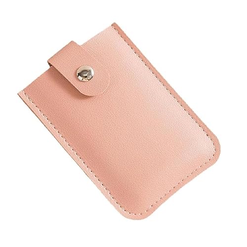 IMOCKA 2023 New Pull-Out Multi-Slot Card Holder, Stackable Pull-Out Card Holder, Slim Minimalist Multi-Card Holder, Wallet with Pull Out Card Holder (Pink) von IMOCKA