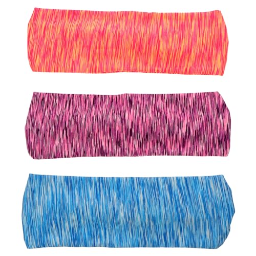 INOOMP Yoga Headband 3st Yoga-stirnband Atmungsaktives Haarband Stirnband Damen Haarband Damen Bandana Stirnband Yoga-haarband Elastisches Stirnband Polyester Haarbündel Draussen Fitness von INOOMP