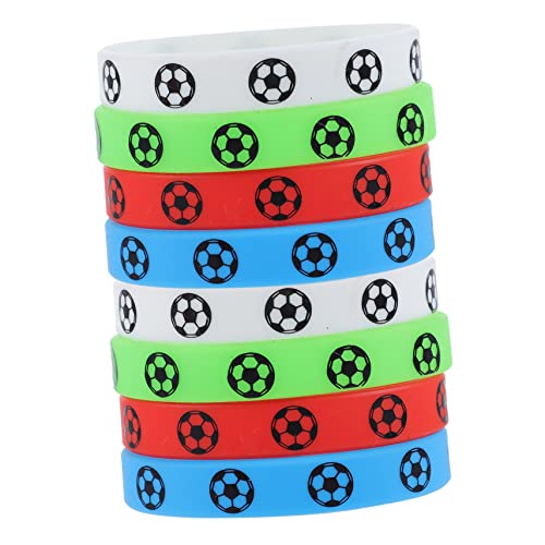 INOOMP 8St Fußball-Armband Kinderhandgelenkleinen für Kleinkinder Kinderarmbänder uhrenarmbänder armbänder für kinder das Geschenk Geschenke zartes Armband zartes Fußballarmband gedenken von INOOMP