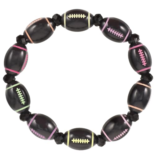 INOOMP Volleyball-Armband armband für frauen women bracelet Fußball-Partygeschenk Armband aus Steinperlen schickes Kugelarmband zartes Armband Sport Armbänder Ventilator Schmuck schmücken von INOOMP