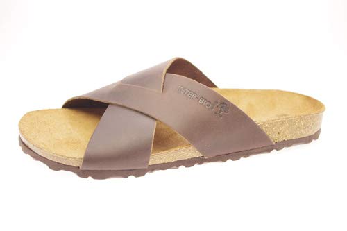 INTER-BIOS 9509 Herren-Sandalen, Mokka, 41 EU von Inter Bios