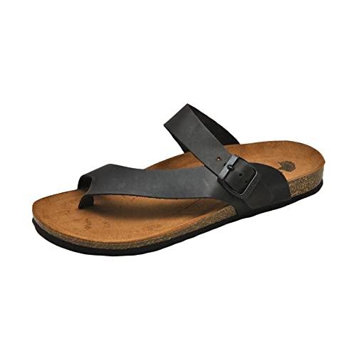 INTER-BIOS 9511 Bio-Leder Herren-Sandalen, Mokka-Leder, Mokka, 42 EU von Inter Bios