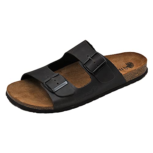 Inter Bios 9560 Herren-Sandalen aus Bio-Leder, Mokka-Leder, Mokka, 42 EU von Inter Bios