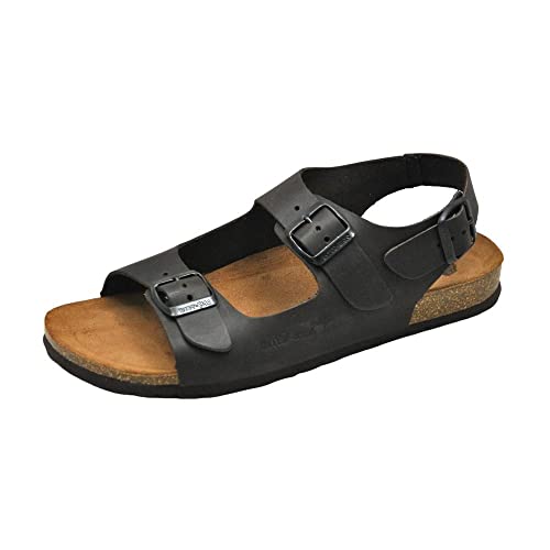 INTER-BIOS 9560 Sandalen aus Bio-Leder, für Herren, Mokka-Leder, Mokka, 43 EU von Inter Bios