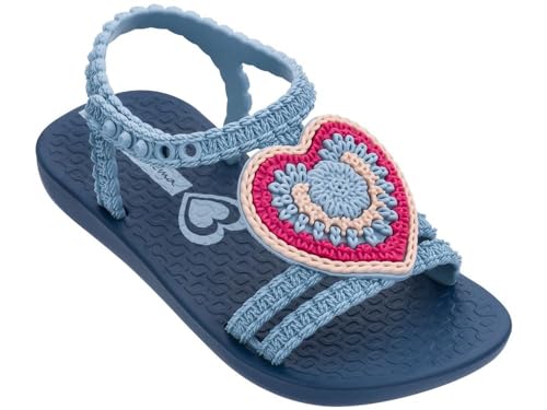 IPANEMA KIDS Jungen Mädchen My First Ipanema V Baby Sandale, Azul, 24 EU von Ipanema