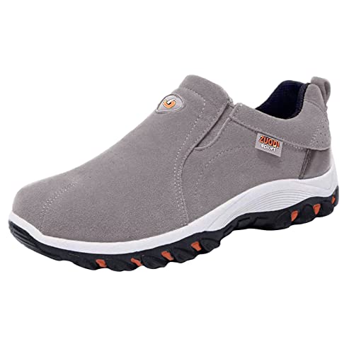 IQYU Outdoor Sportschuhe Sport und Freizeitschuhe Herren Soft Bottom Sneakers Atmungsaktive Walkingschuhe Herren Sneakers Slip On Walking Schuhe Herren MTB Schuhe Damen von IQYU