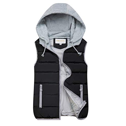 IQYU Outdoor Westen Für Damen: Daunenweste Herren Winter, Steppweste Damen Mit Kapuze, Ärmellose Weste, Kurz, Leicht, Steppjacke, Winterjacke Daunen-Winterweste, Warm üBergangsweste, Ärmellos Jacke IQYU Outdoor Westen Für Damen: Daunenweste Herren Winter, Steppweste Damen Mit Kapuze, Ärmellose Weste, Kurz, Leicht, Steppjacke, Winterjacke Daunen-Winterweste, Warm üBergangsweste, Ärmellos Jacke von IQYU