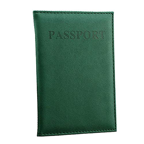 IQYU Taschen Regenschirm Automatik Damen Passport ID Protektor Beautiful Card dedizierte Abdeckungshaltertasche Männer Umhängetaschen (Dark Geen, One Size) von IQYU