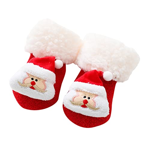 IQYU Weihnachten Baby Socken Winter Warm Kindersocken Weicher Thermosocken Hüttensocken Jungen Mädchen Boden-Socken Baumwolle Krabbelschuhe Neugeborene 0-6 Monate Wintersocken IQYU Weihnachten Baby Socken Winter Warm Kindersocken Weicher Thermosocken Hüttensocken Jungen Mädchen Boden-Socken Baumwolle Krabbelschuhe Neugeborene 0-6 Monate Wintersocken von IQYU