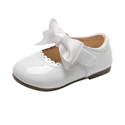 Mary Jane Halbschuhe Bogen Tanzschuhe Prinzessin Schuhe Kinder Ballerinas Babyschuhe Kinderschuhe Sommer Schuhe Mädchen Lackschuhe Sandalen Lauflernschuhe Geschlossene Kleinkind Schmetterling Knoten von IQYU