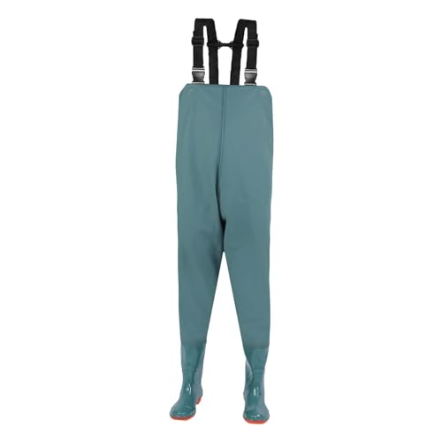 Wathose Damen Wasserdicht Neopren Arbeitshosen Herren Latzhose Stretch Regenhose Mit Hosenträger Regenlatzhose Wasserdicht Wanderhose Lang Arbeitslatzhose Anglerhose Wasserdicht Mit Stiefel Latzhose von IQYU