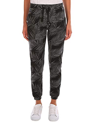 IRIEDAILY Damen Jogginghose - La Palma Pant in Black-Anthra, S von IRIEDAILY