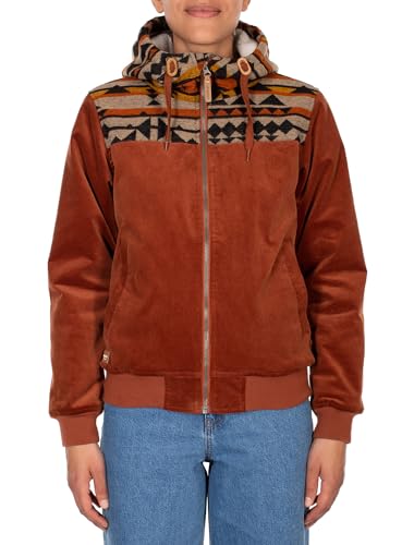 IRIEDAILY Indi Spice Jacket in Red Brown, XS von IRIEDAILY