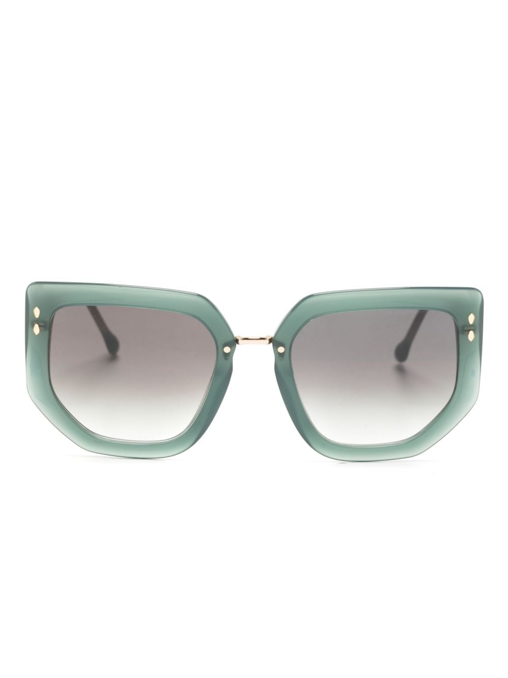 ISABEL MARANT Sonnenbrille mit Cat-Eye-Gestell - Grün von ISABEL MARANT