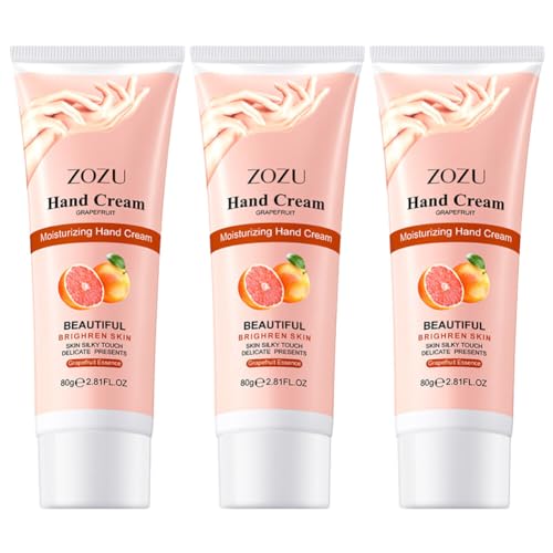 ISAKEN 3 Pack Handcreme Set, Pflanzenduft Handlotion Muttertag Weihnachten Geburtstagsgeschenke, Extra Feuchtigkeitsspendende Creme Strumpffüller für Frauen Mutter Freundin Frau von ISAKEN