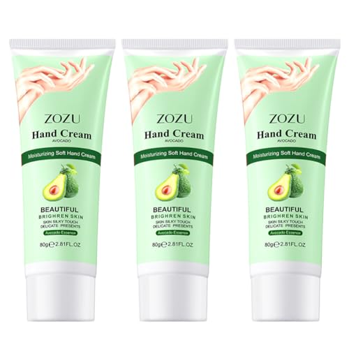 ISAKEN 3 Pack Handcreme Set, Pflanzenduft Handlotion Muttertag Weihnachten Geburtstagsgeschenke, Extra Feuchtigkeitsspendende Creme Strumpffüller für Frauen Mutter Freundin Frau von ISAKEN