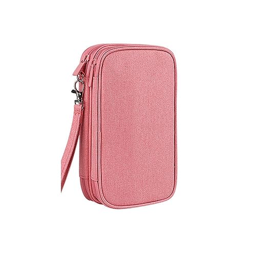 ISTOVO Digital Zubehör Aufbewahrungstasche USB Data Line Ladegerät Stecker Organizer für Reisen Elektronische Organizer Pink von ISTOVO