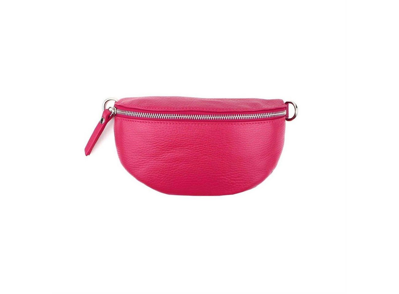 ITALYSHOP24 Bauchtasche Damen Leder Gürteltasche Hüfttasche CrossBody Handytasche, als Schultertasche, CrossOver, Umhängetasche tragbar von ITALYSHOP24