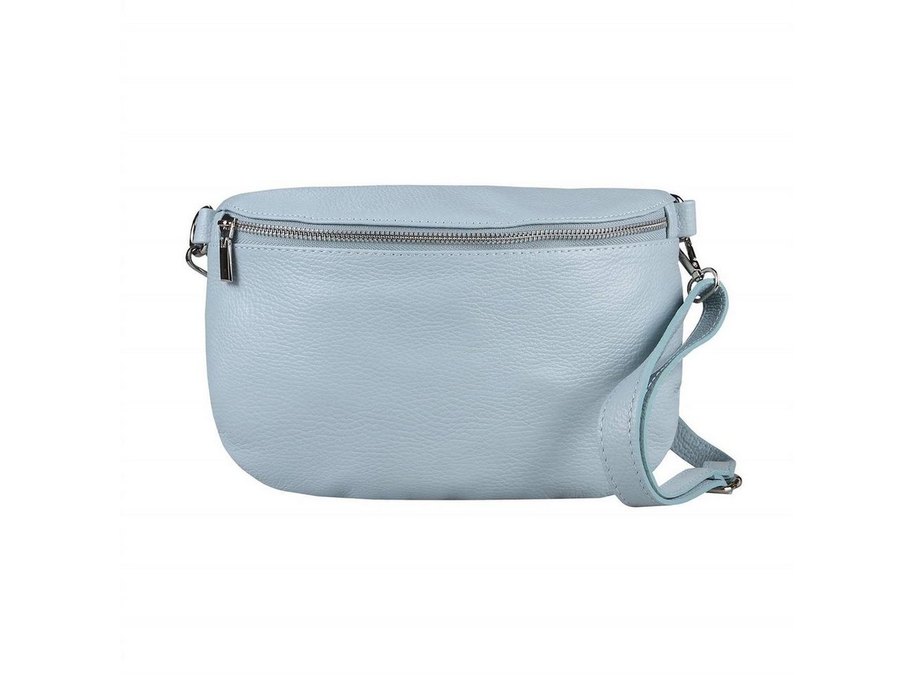 ITALYSHOP24 Bauchtasche Damen Leder Gürteltasche Hüfttasche CrossBody Handytasche, als Schultertasche, CrossOver, Umhängetasche tragbar von ITALYSHOP24