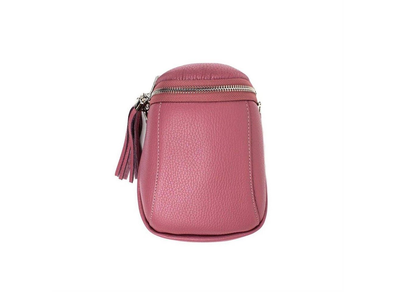 ITALYSHOP24 Schultertasche Made in Italy Damen Leder Tasche CrossBody, als Handytasche, CrossOver, Umhängetasche tragbar von ITALYSHOP24