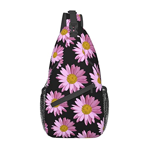 Umhängetasche mit gepunkteten rosafarbenen Blumen und niedlichen Pinguinen, die Fotos Machen, Umhängetasche für Herren und Damen, für Freizeit und Reisen Umhängetasche mit gepunkteten rosafarbenen Blumen und niedlichen Pinguinen, die Fotos Machen, Umhängetasche für Herren und Damen, für Freizeit und Reisen von IUBBKI
