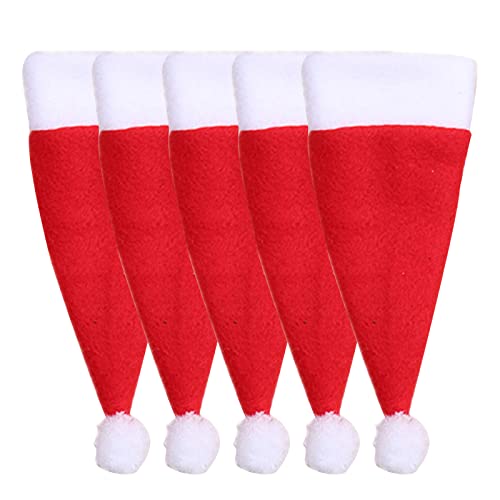 IWOMA Geschirrhalter für Weinflaschen, Weihnachtsmannmütze, Besteck IWOMA Geschirrhalter für Weinflaschen, Weihnachtsmannmütze, Besteck von IWOMA