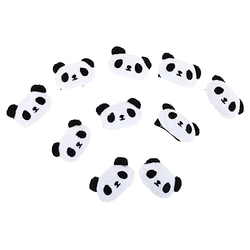 IWOWHERO 10 Stück Panda-Haarnadel-Haarspangen Haar-Accessoire Für Mädchen Baby-Mädchen-Geschenke Haar-Accessoires Für Dekorative Haarspangen Kleinkinder Kleine Mädchen Geschenke von IWOWHERO