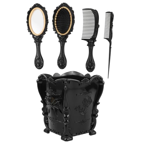 IWOWHERO Haarkamm Für Männer Kamm-set Kosmetikspiegel Antiker Spiegel Für Zuhause IWOWHERO Haarkamm Für Männer Kamm-set Kosmetikspiegel Antiker Spiegel Für Zuhause von IWOWHERO