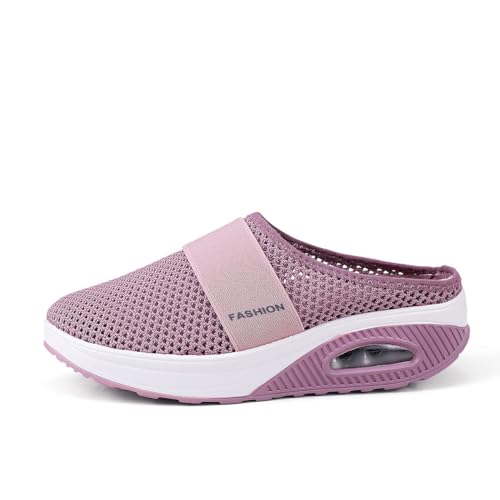 Damen-Sneaker,Luftgepolsterte Sportschuhe Für Frauen, Outdoor-Walking-Schuhe, Haltungskorrektur, Komfortables Futter, Erhältlich von IXII