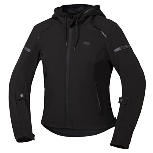 IXS Classic SO Moto 2.0 Textiljacke Motorradjacke Damen schwarz Wasserdicht M von IXS