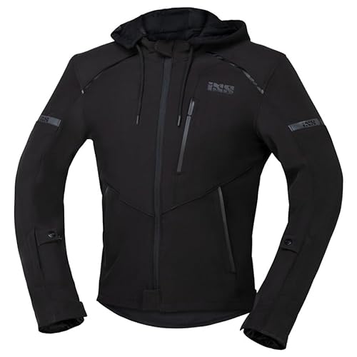 IXS Classic SO Moto 2.0 Textiljacke Motorradjacke Herren schwarz Wasserdicht 4XL von IXS