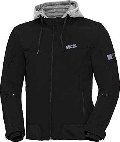 IXS Motorradjacke mit Protektoren Motorrad Jacke Moto Classic Textiljacke schwarz XXL, Herren, Tourer, Ganzjährig, Polyester von IXS