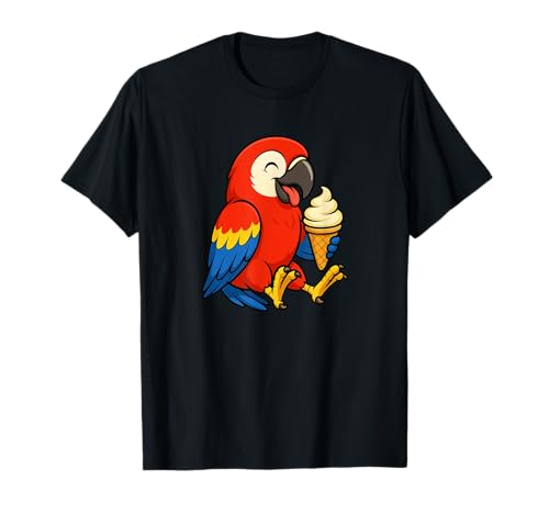 Aras Eiscreme Zoo Tierliebhaber Kawaii Jungen Mädchen Kinder T-Shirt Aras Eiscreme Zoo Tierliebhaber Kawaii Jungen Mädchen Kinder T-Shirt von IceCreamAxis1