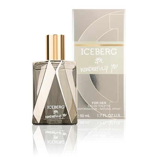 ICEBERG Be Wonderfully You - 50 ml Eau de Toilette, Blumig-fruchtiges Damen Parfüm mit Warmen und Sinnlichen Noten, Elegantem Vielseitigem Flakon, welches die Einzigartigkeit jeder Frau Zelebriert von Iceberg