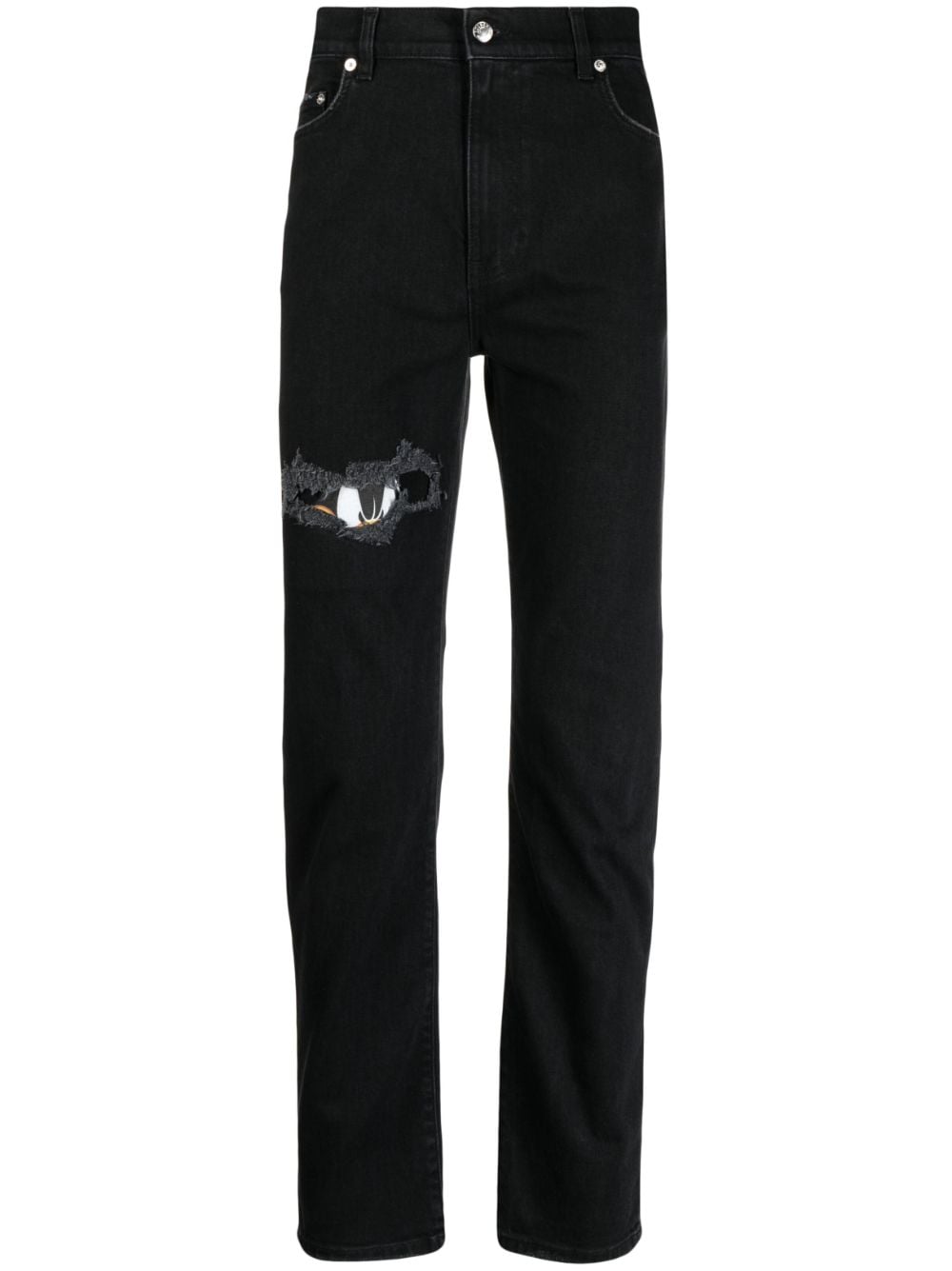 Iceberg x Looney Tunes Straight-Leg-Jeans - Schwarz von Iceberg